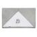 Prosop de baie cu gluga 100x100cm sensillo gri/raton