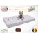 Saltea mykids fibra de cocos integral 120x60x8 cm husa microfibra matlasata