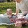 Esarfa pentru alaptat multifunctionala din bumbac organic doomoo mom’n play pink