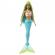 Papusa sirena cu corest galben si coada portocalie barbie dreamtropia