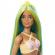 Papusa sirena cu corest galben si coada portocalie barbie dreamtropia
