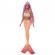 Papusa sirena cu parul roz si coada portocalie barbie dreamtropia