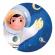 Puzzle astronaut pe luna 36 piese djeco