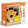 Puzzle din cuburi lemn tournanimo 9 piese djeco