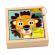 Puzzle din cuburi lemn tournanimo 9 piese djeco
