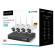 Set nvr supraveghere video wifi 4 camere tuya