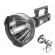 Lanterna led ideallstore®, search master, reincarcabila, 4 moduri iluminare, trepied inclus