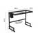 Suport uscare vesela a18, multifunctional, 65 cm, negru