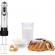 Blender vertical ecg rm 900, 800 w, 10 viteze + turbo, recipient tocator 500