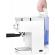 Espressor manual ecg esp 20301 alb, 1450 w,1.25 l, dispozitiv spumare, 20 bar