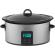 Oala electrica slow cooker ecg ph 5510 rider, 5.5 litri, 240 w, vas ceramic,