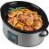 Oala electrica slow cooker ecg ph 5510 rider, 5.5 litri, 240 w, vas ceramic,