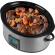 Oala electrica slow cooker ecg ph 5510 rider, 5.5 litri, 240 w, vas ceramic,