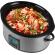 Oala electrica slow cooker ecg ph 5510 rider, 5.5 litri, 240 w, vas ceramic,
