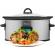 Oala electrica slow cooker ecg ph 5510 rider, 5.5 litri, 240 w, vas ceramic,