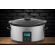 Oala electrica slow cooker ecg ph 5510 rider, 5.5 litri, 240 w, vas ceramic,