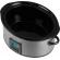 Oala electrica slow cooker ecg ph 5510 rider, 5.5 litri, 240 w, vas ceramic,