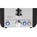 Prajitor de paine ecg st 2708 tradizione nero, putere 925 w, 2 felii, 6 grade