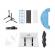 Robot aspirator cu mop eta aron 3512 90000, wi-fi, baterie li-ion 14.4 v, 300