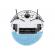 Robot aspirator cu mop eta aron 3512 90000, wi-fi, baterie li-ion 14.4 v, 300