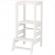 Turn de invatare ajustabil learning tower tip montessori alb