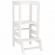 Turn de invatare ajustabil learning tower tip montessori alb