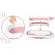 Cadita de baie cu dop de scurgere si termometru ricokids rk-282 - roz