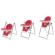 Scaun de masa appekids sky velvet rose