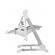 Scaun de masa si leagan electric controlabil prin aplicatie pe mobil carrello cascata (crl-10303/1) ash grey
