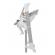 Scaun de masa si leagan electric controlabil prin aplicatie pe mobil carrello cascata (crl-10303/1) ash grey