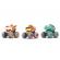 Set 3 masinute bebe monster truck