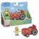 Set de joaca peppa pig - vehicul cu figurina tractor