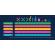Joc magnetic de construit clixo - curcubeu 42 piese