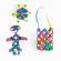 Joc magnetic de construit clixo - curcubeu 42 piese