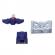 Masinuta albastra scara 1:55 fisher-price batwheels