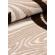 Model cappuccino, traversa crem maro, festonata, latime 60 cm