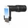 Luneta de camping si vanatoare ideallstore, monocular, 16x52, negru, husa inclusa