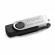 Unitate usb stocare 32gb, personalizata cu textul tau, albastru si negru