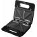 Sandwich-maker ecg s3173 3in1 triangle, 750w, 3 tipuri de placi detasabile,