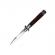 Briceag stiletto, ideallstore®, automat, maro, 24 cm