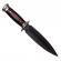 Cutit de vanatoare ideallstore®, widow blade, 30 cm, negru, teaca inclusa