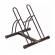 Suport dublu pentru biciclete, 60.5 x 54.5 x 56.5 cm, otel, negru, Goodyear GY910020