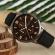 Set cadou cu ceas barbatesc geneva si bratari elegante