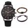 Set cadou cu ceas barbatesc geneva si bratari elegante