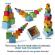 Joc de constructie, cuburi dado original - fat brain toys