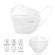 Masca de protectie faciala kn95 - 5buc