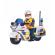 Sam police motocicleta figurina