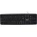 Tastatura spacer usb, 104 taste, anti-spill, black, 