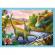 Puzzle trefl 4in1 lumea dinozaurilor