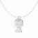Lantisor 50 cm, model charm baiat - argint 925